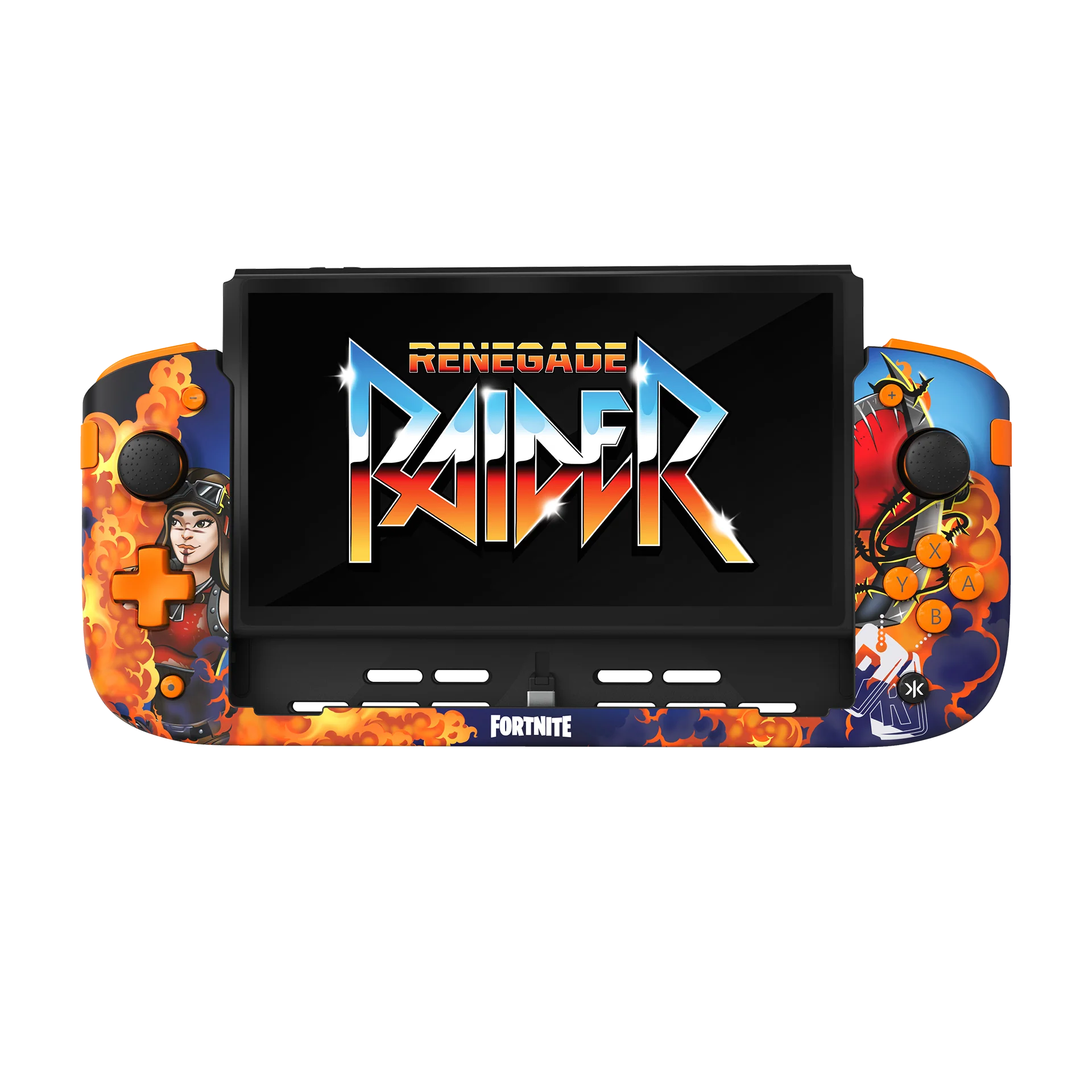 Nitro Deck+ Fortnite Renegade Raider Edition + HDMI Adapter + Carry Case + Stick Top 8 Pack Bundle - Image 5
